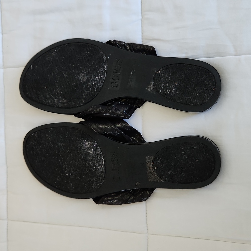 GUESS FABRIC THONGS - Picture 2 of 8